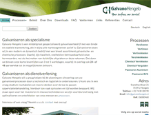 Tablet Screenshot of galvanohengelo.nl
